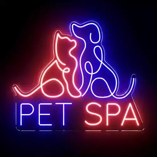 Pet Spa Neon Sign