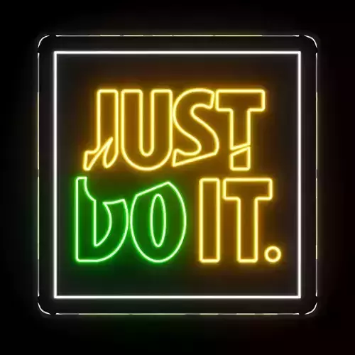 Just Do It Neon Sign