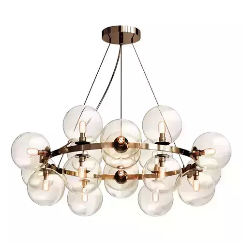 Maytoni Dallas G9 Pendelleuchte Gold Bernstein MOD548PL-25G