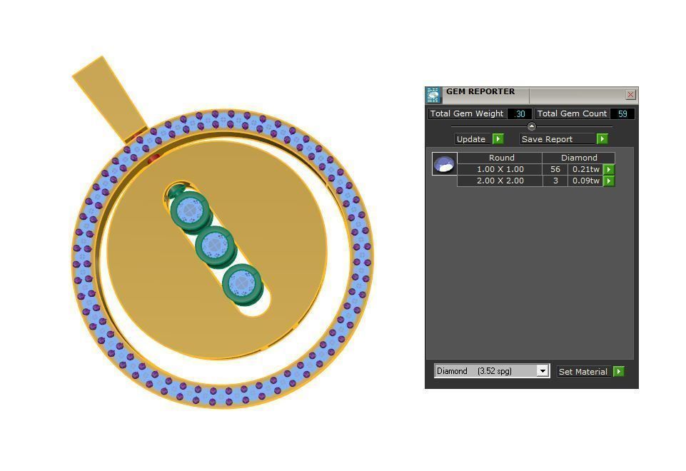 LUCKY MOVE MM MEDIUM PLAIN 3D print model_5
