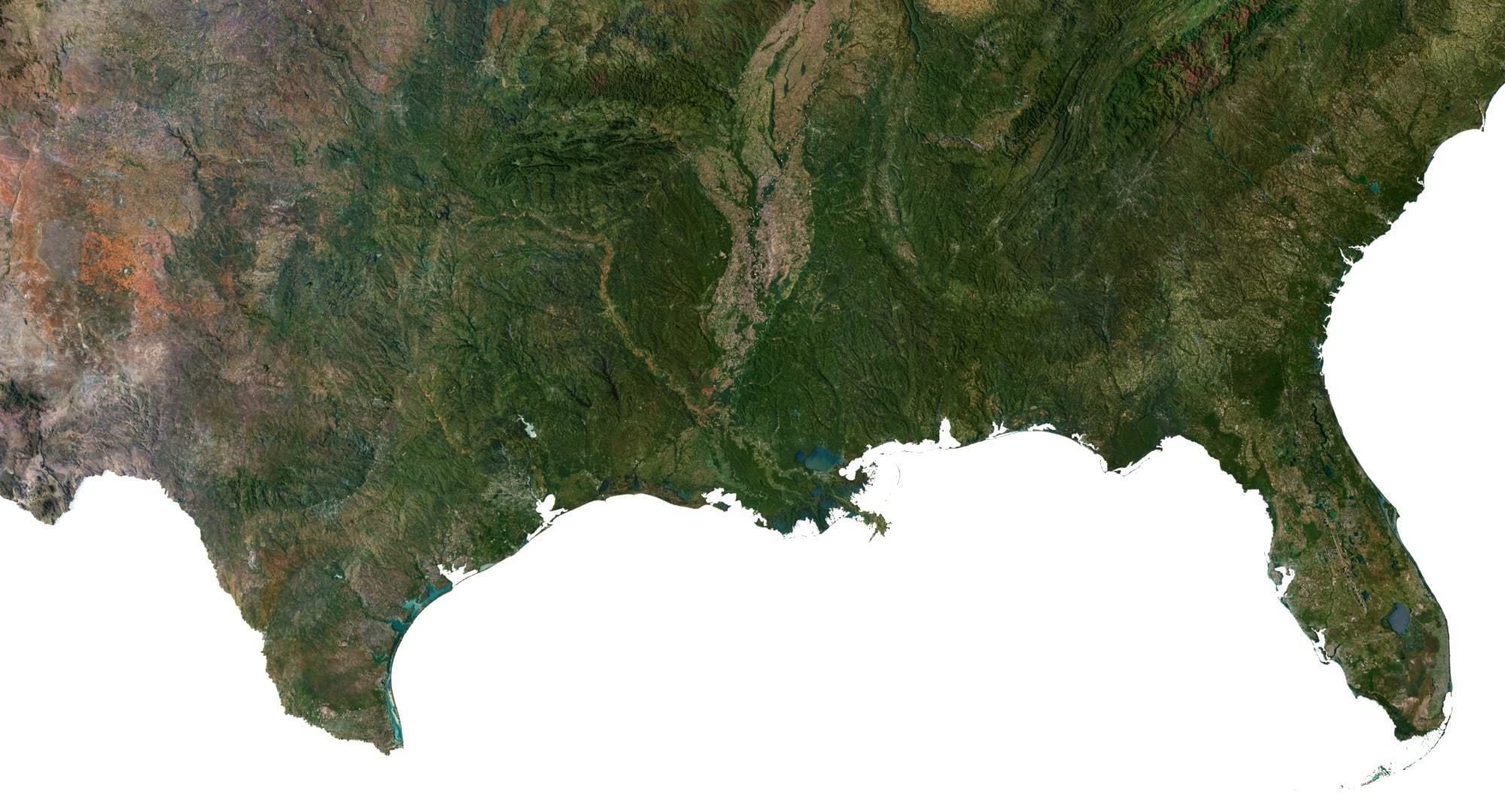 United States Terrain 3D Map 3D model_5