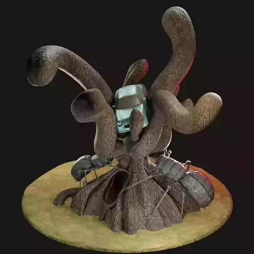 WILLOW FIGHTER 3D print model