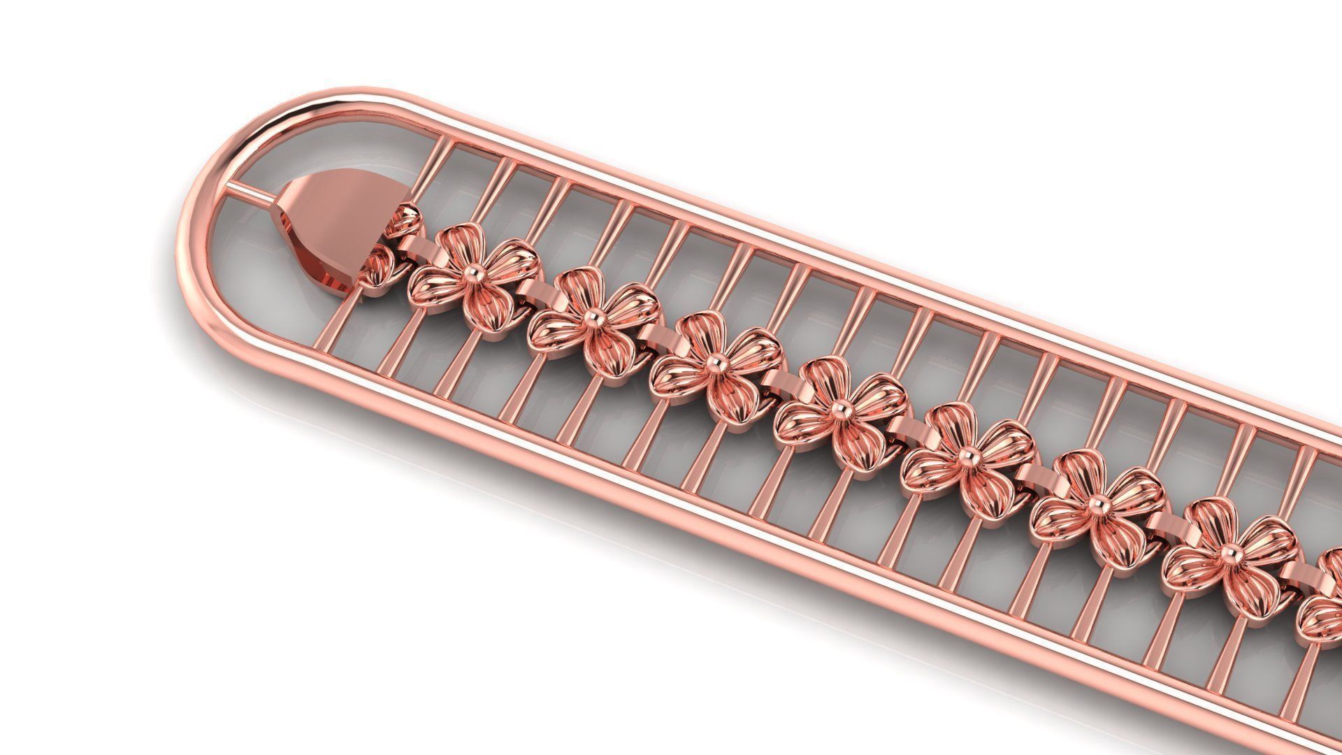 ladies 3d chain or necklace or bracelet 3d model 3D print model_1