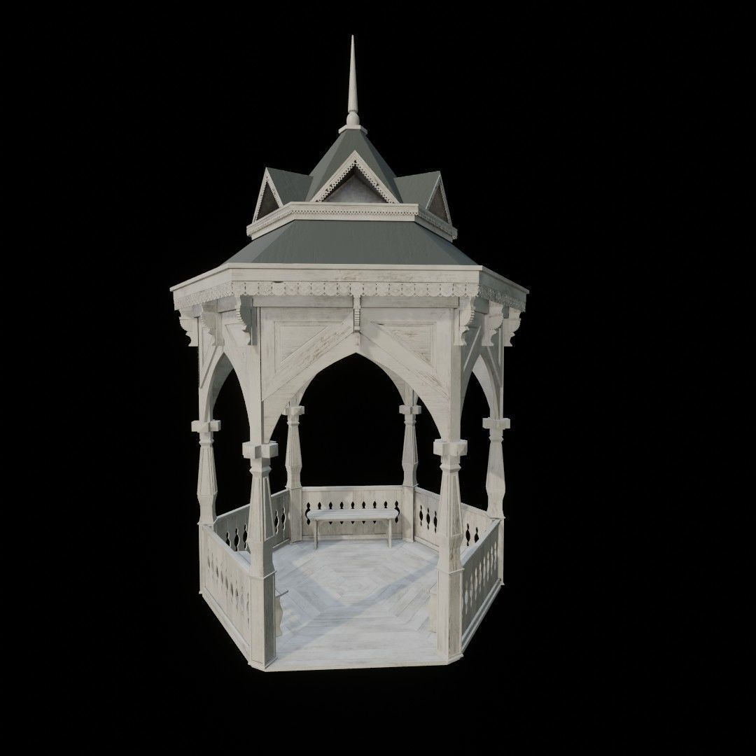 Alcove 3D model_5