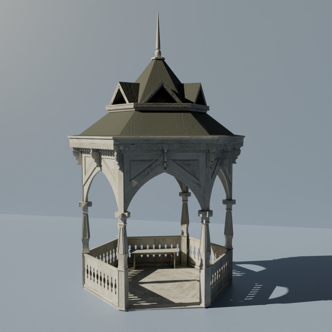 Alcove 3D model_1
