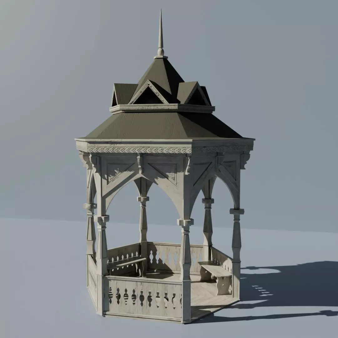 Alcove 3D model_0