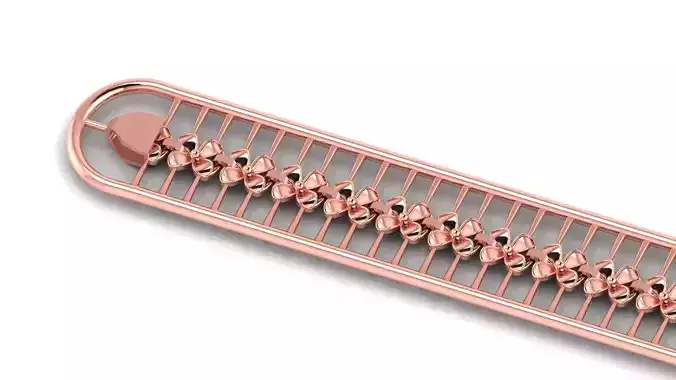 ladies 3d chain or necklace or bracelet 3d model 3D print model