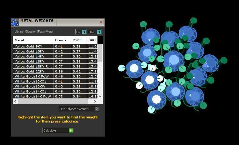 daimond nose pin  3D print model_15
