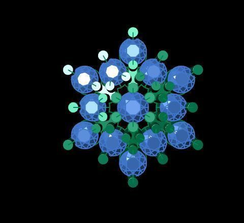 daimond nose pin  3D print model_10