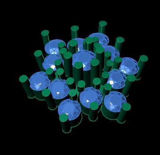 daimond nose pin  3D print model_9