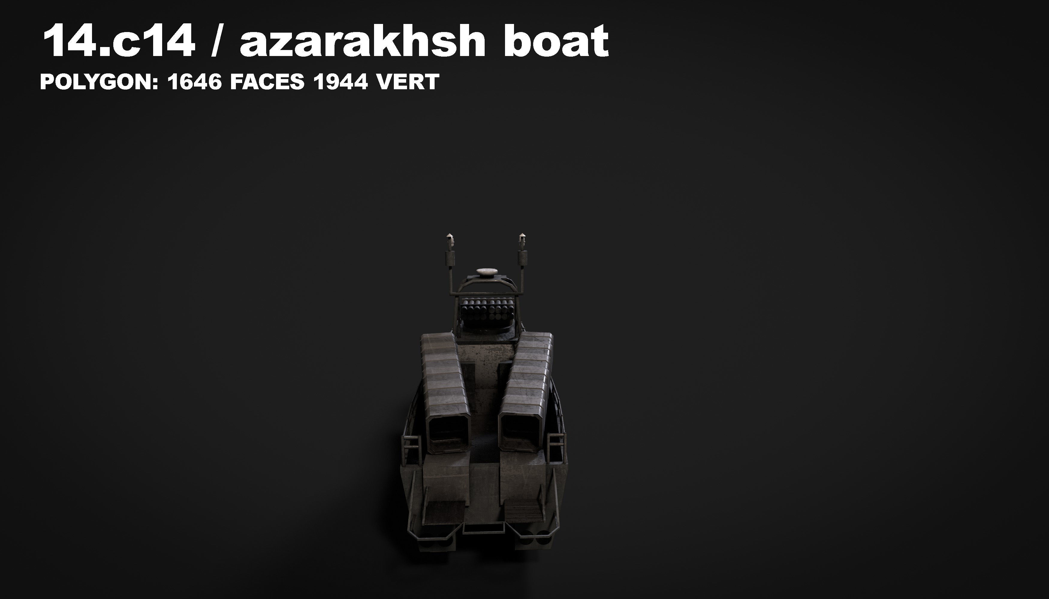 15 in 1 navy  destroyer  frigate  submarine speedboat Low-poly 3D model_51