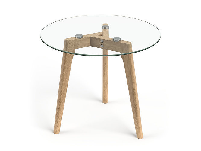 Venus coffee table d50cm RendezVousDeco 3D model