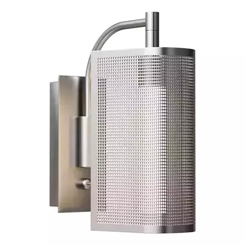 Wall lamp made of perforated metal Darja LaRedoute 3D model
