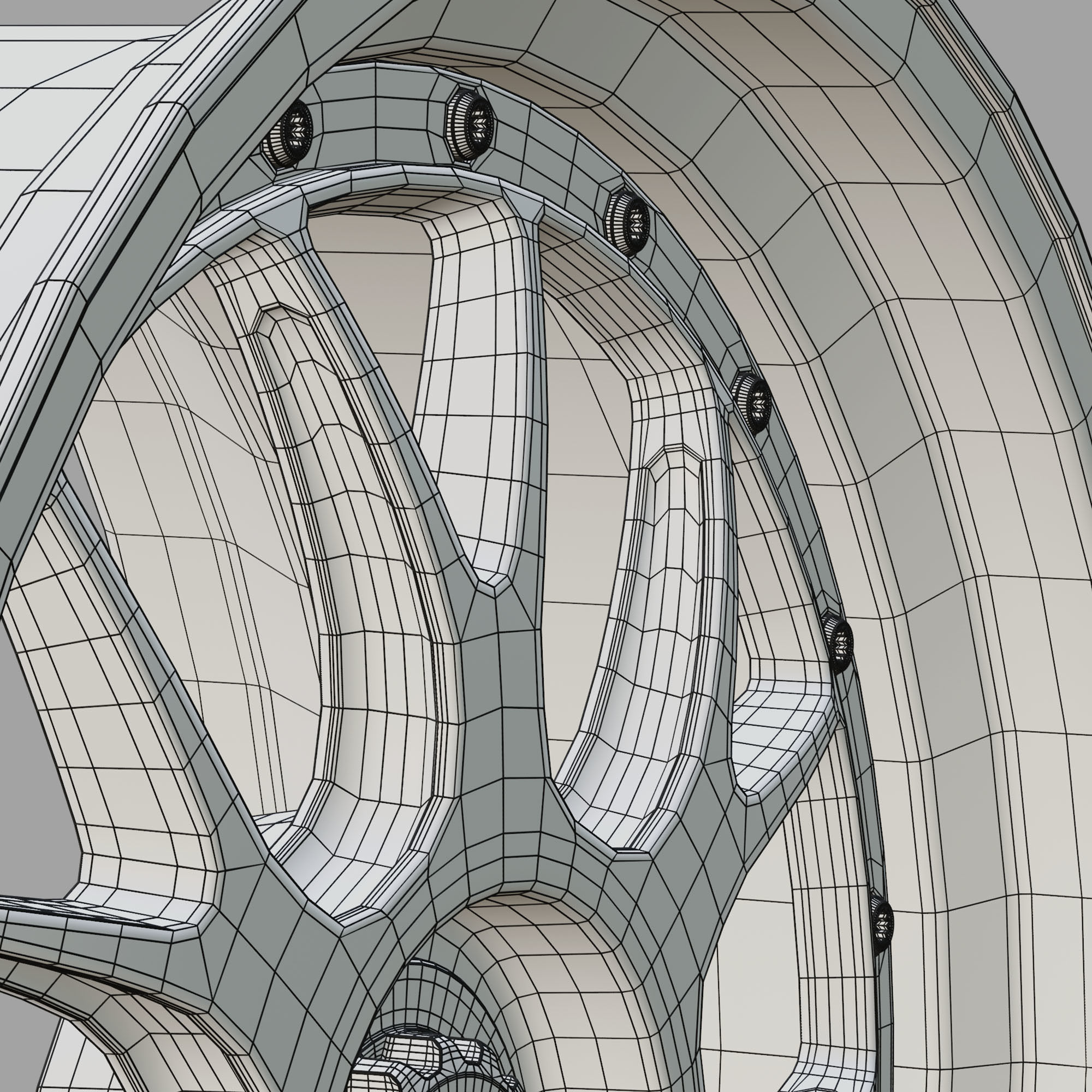 BBS LM-R Centerlock Wheel 3D Model 3D model_15