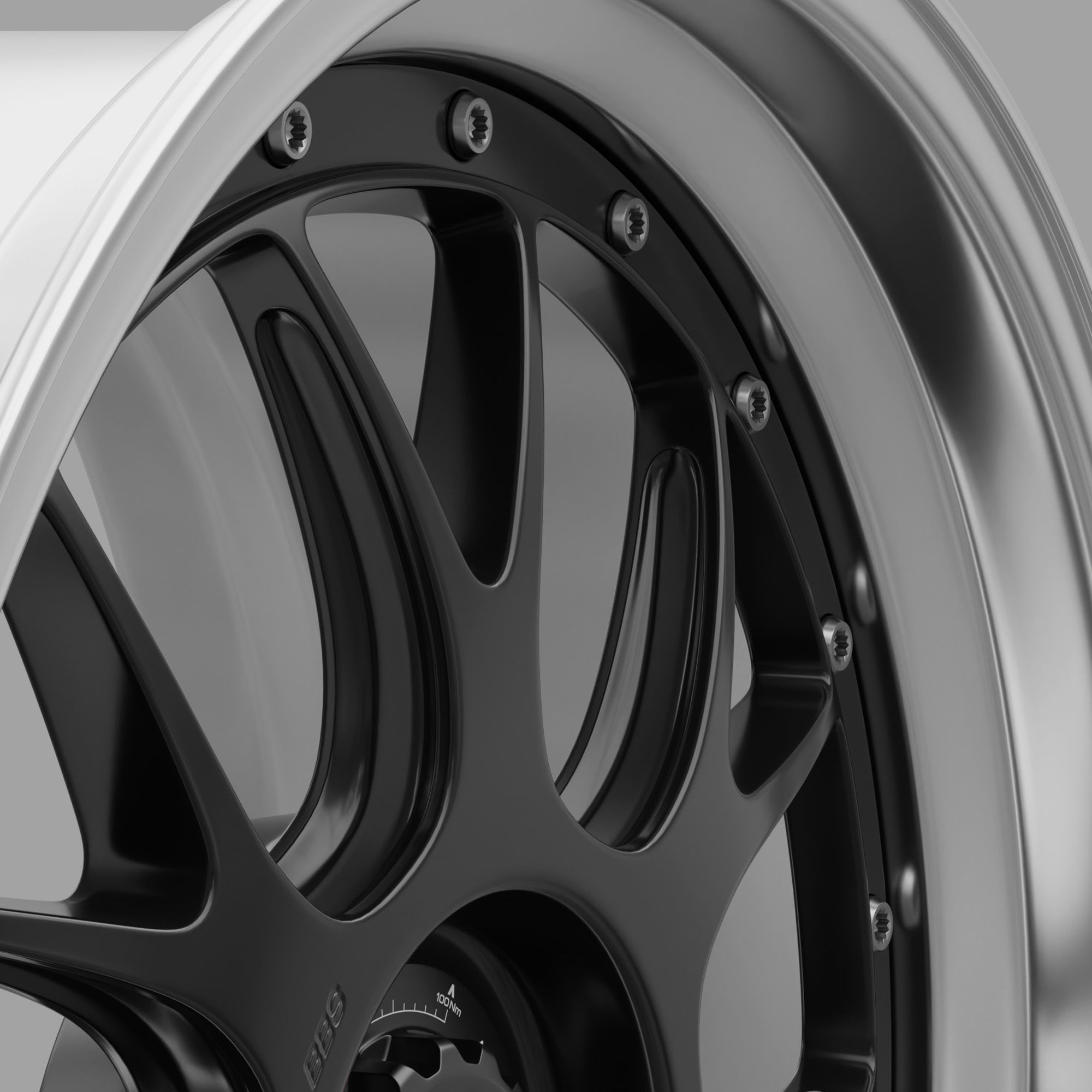 BBS LM-R Centerlock Wheel 3D Model 3D model_18