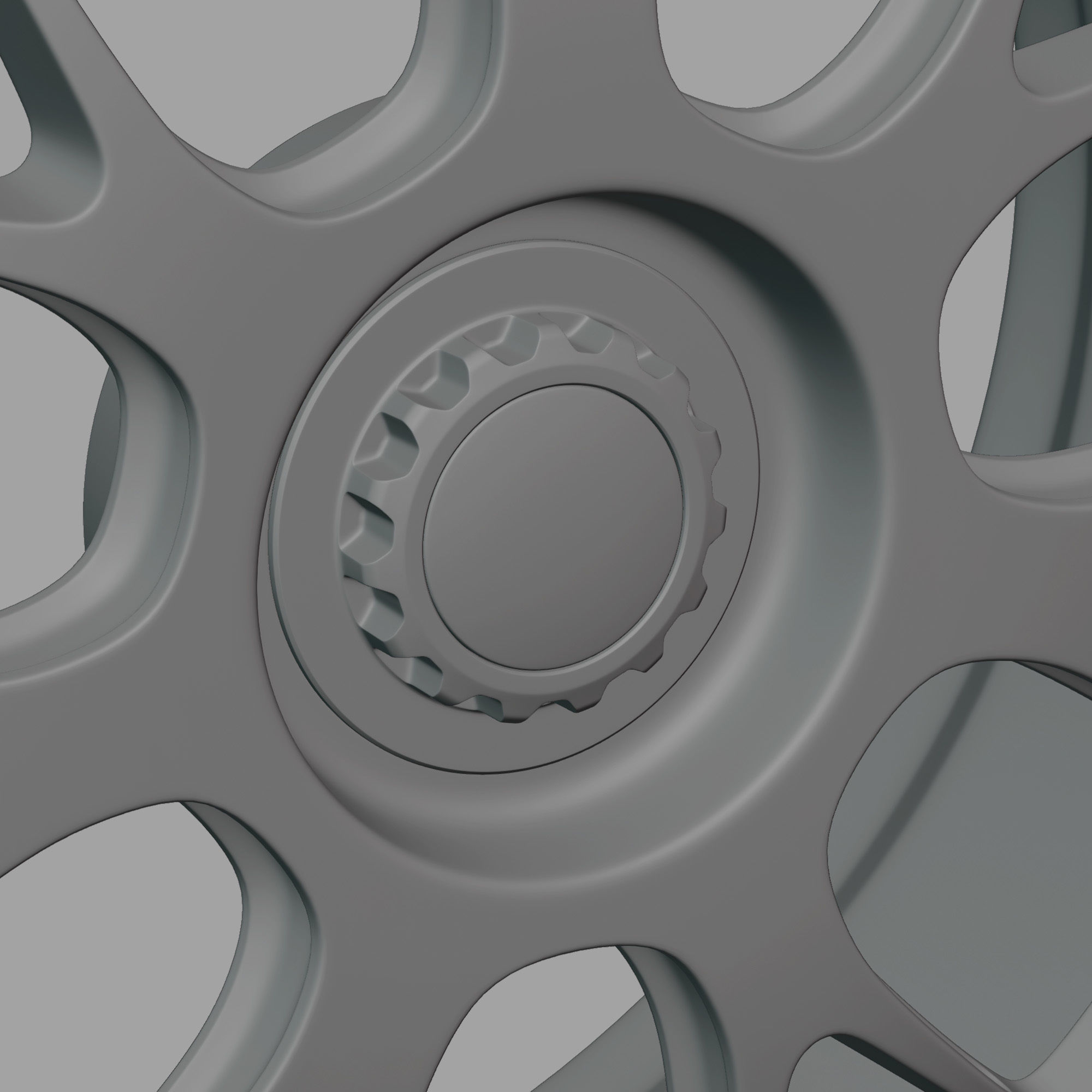 BBS LM-R Centerlock Wheel 3D Model 3D model_9