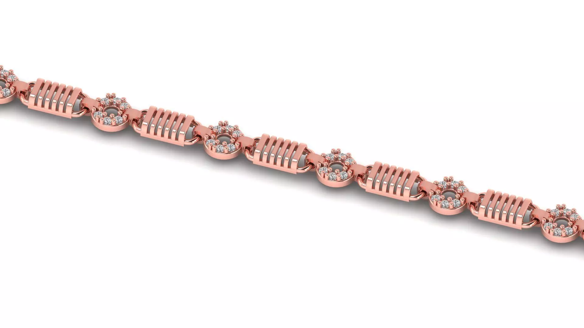 ladies 3d chain or necklace or bracelet 3d model 3D print model_0