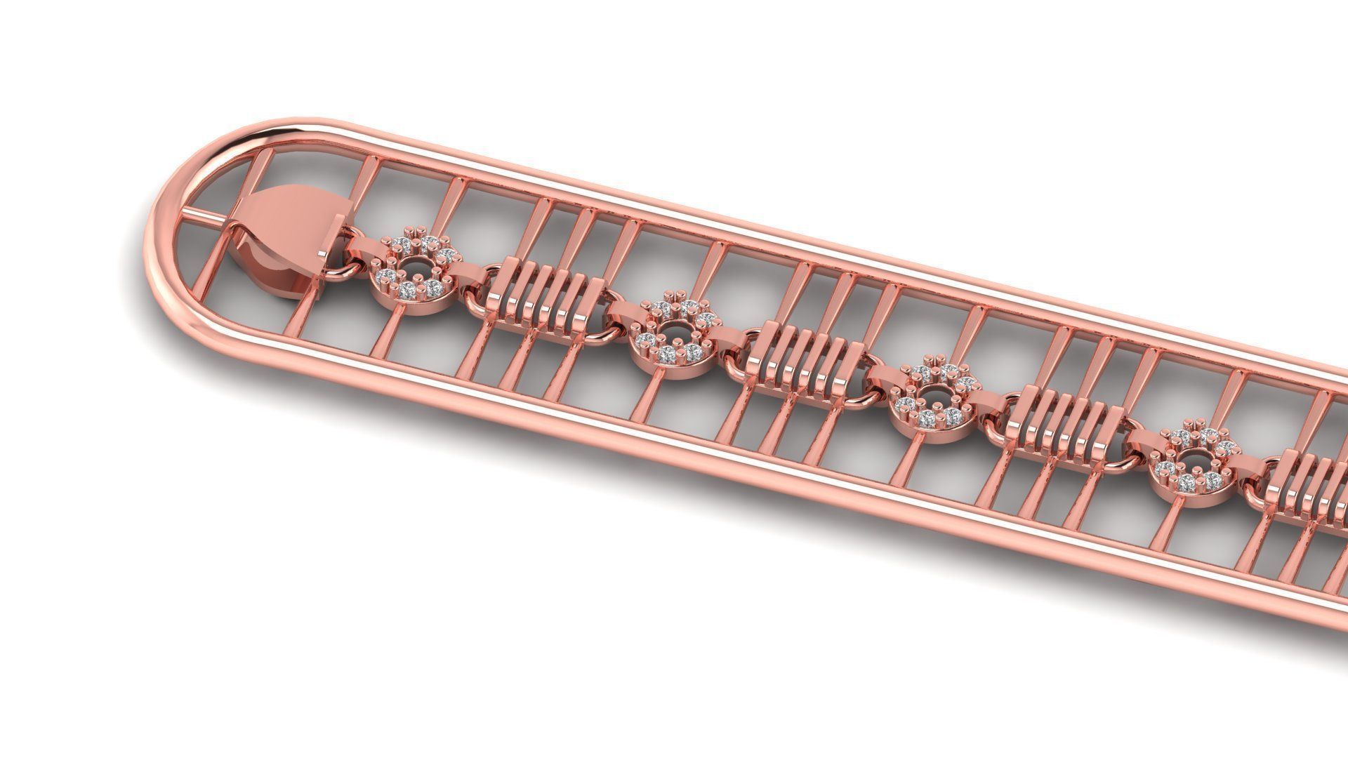 ladies 3d chain or necklace or bracelet 3d model 3D print model_1