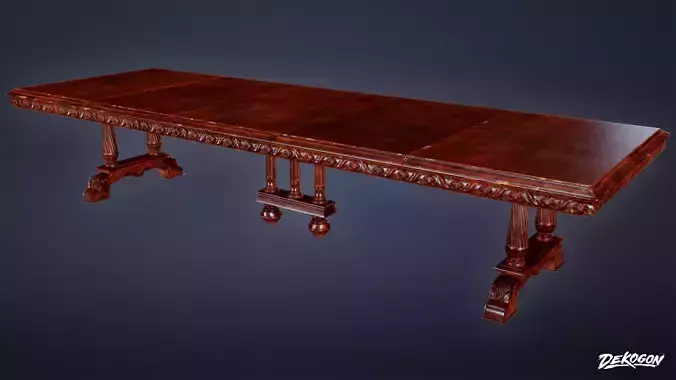 MEDIEVAL - Table 05 - LOW POLY