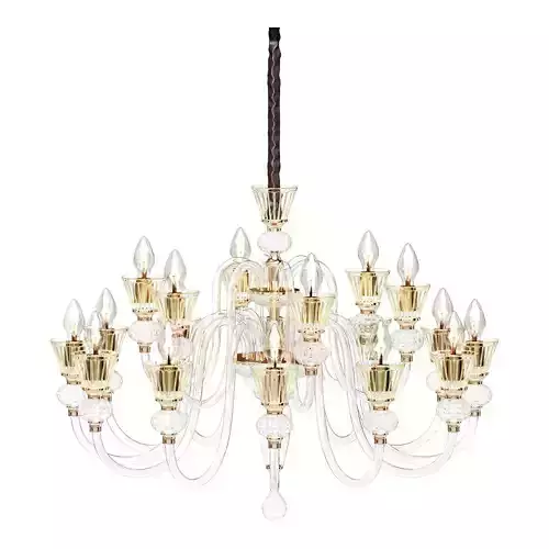 Ideal Lux STRAUSS 18Flg Kristallglas Kronleuchter  140629