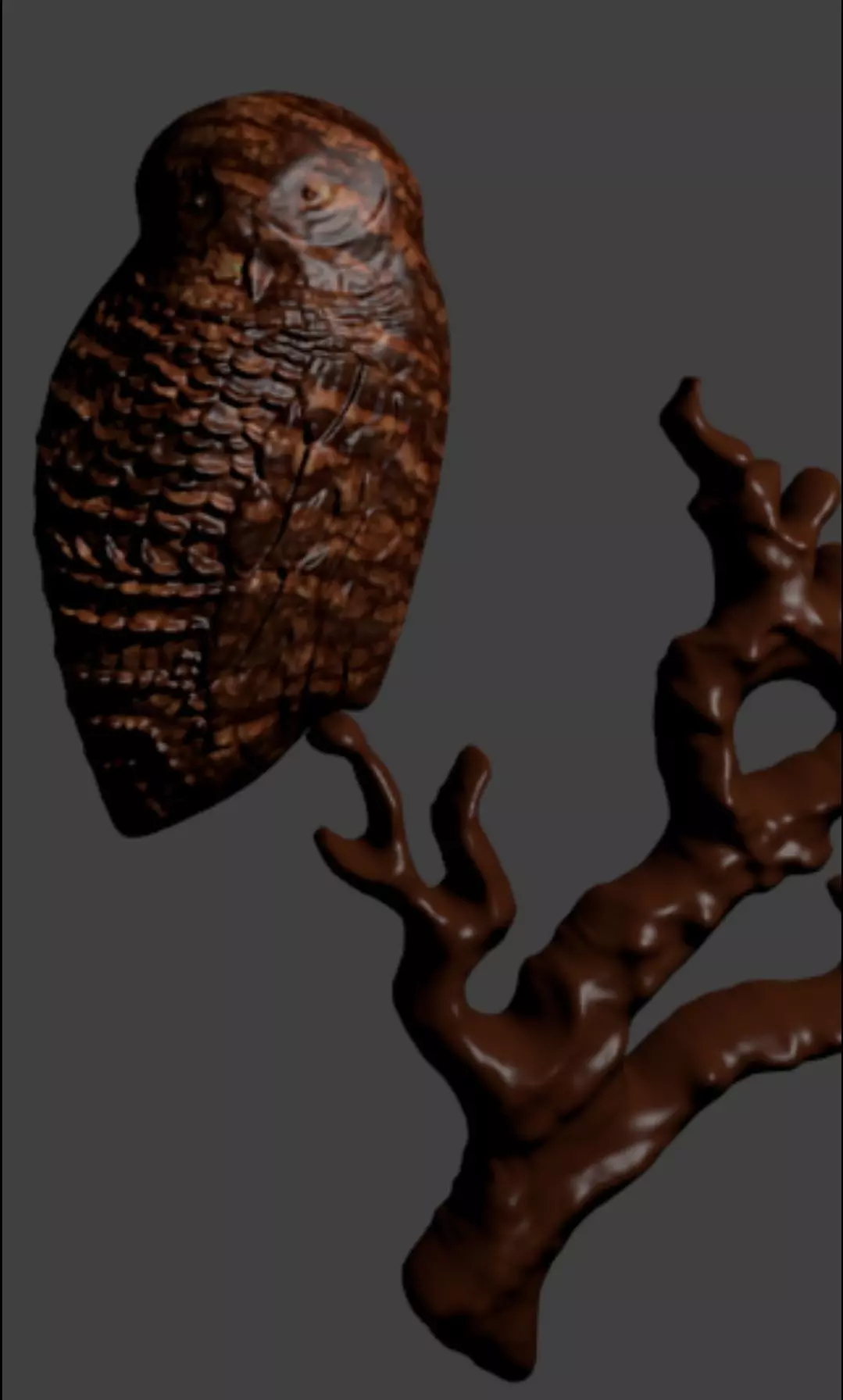 3D model of owl 3D model_0