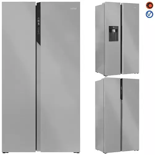 Haier Refrigerator Set 02 3D model