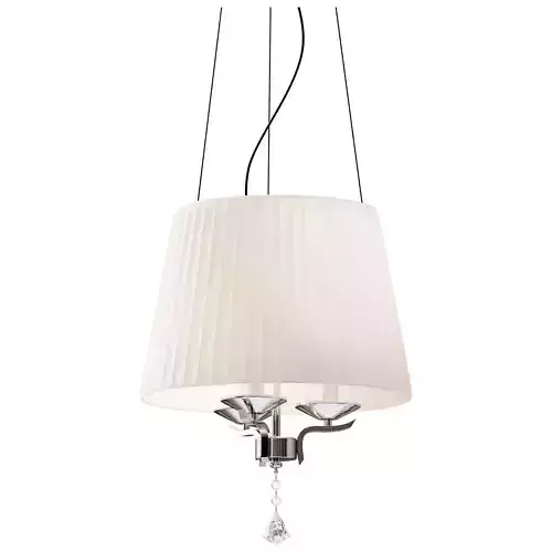 Hanging chandelier ideal lux pegaso sp3 bianco 059235