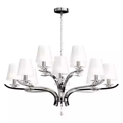 Hanging chandelier Ideal Lux PEGASO SP8 BIANCO