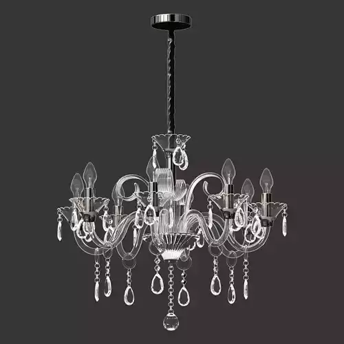 Ideal Lux NEGRESCO 8-Flg Kristallglas Kronleuchter 141053