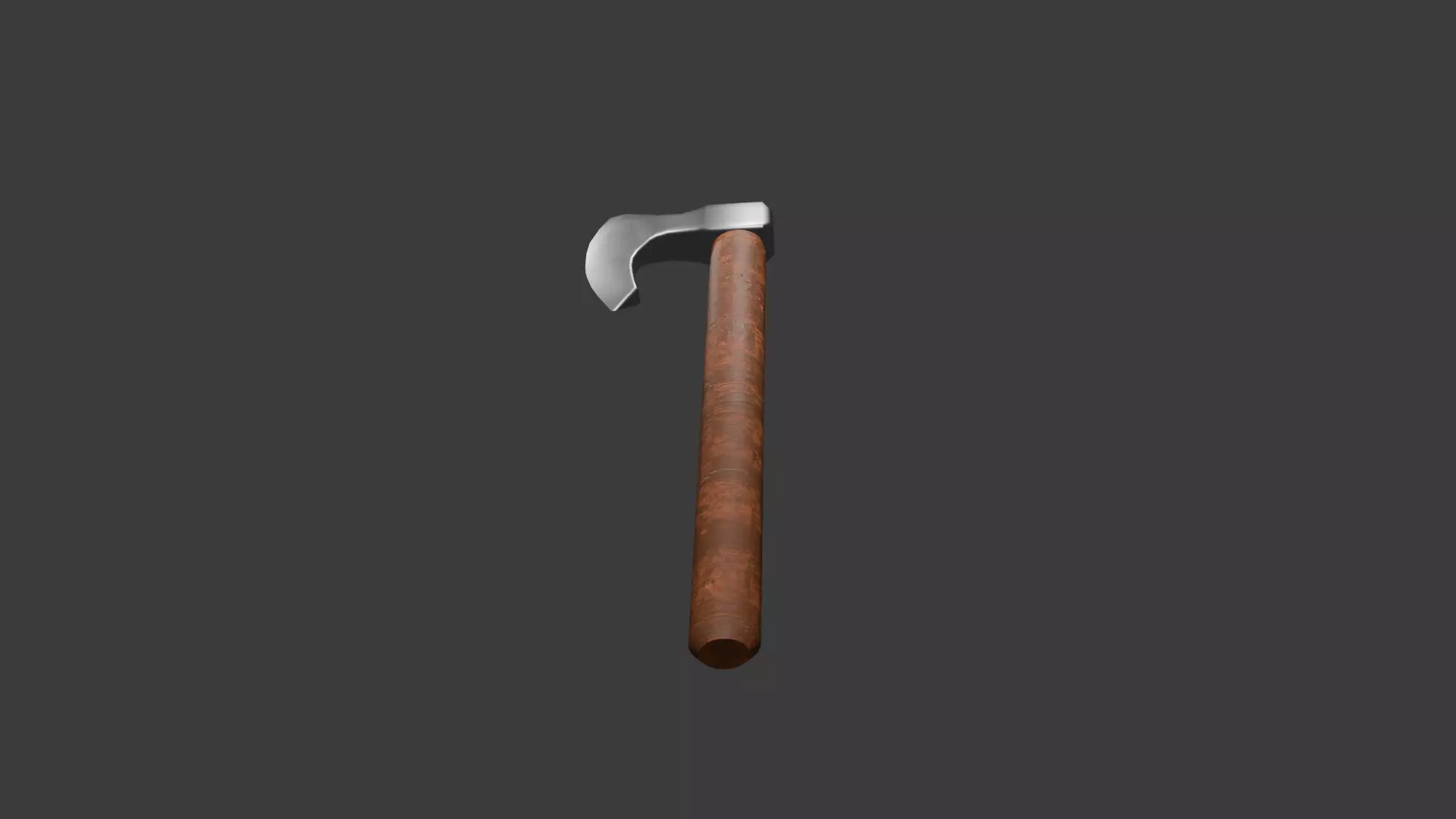 Battle Axe  Free low-poly 3D model_0