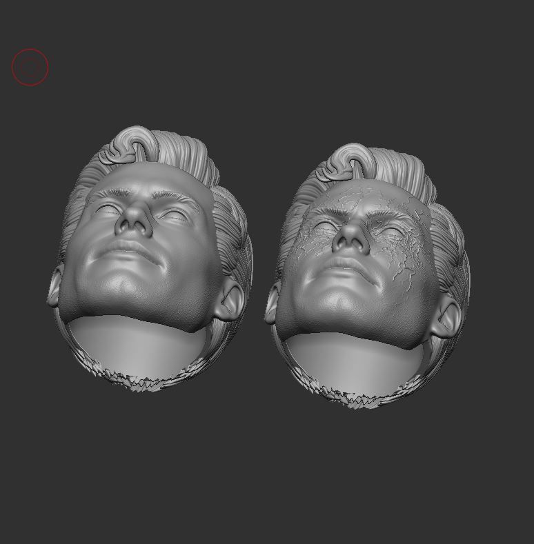 KTJL Superman Headsculpt for Action Figures 3D print model_1