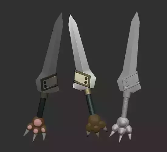 MONSTER HUNTER - FELYNE SWORD 3D print model