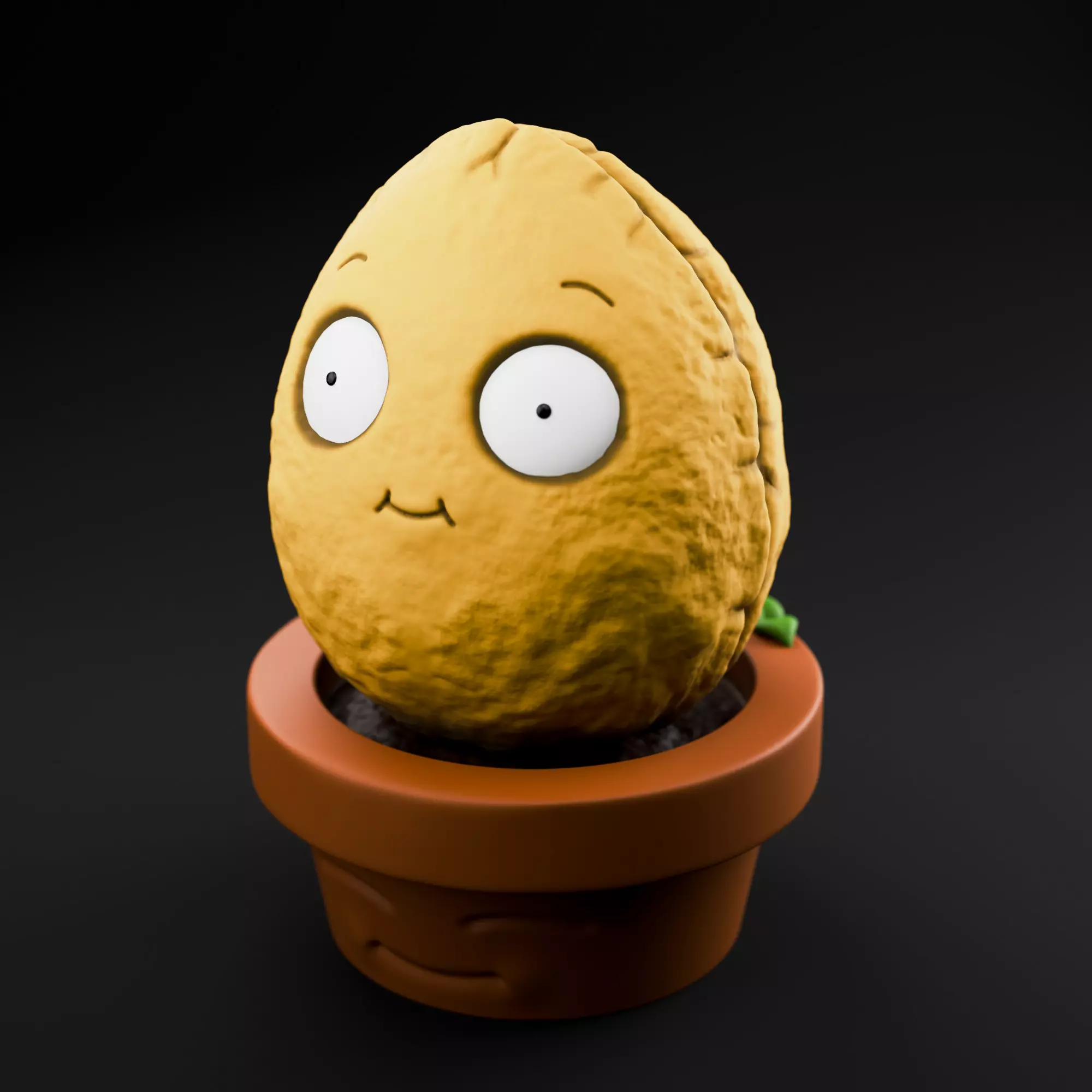 Sunflower Plants vs Zombies 3D print model_0