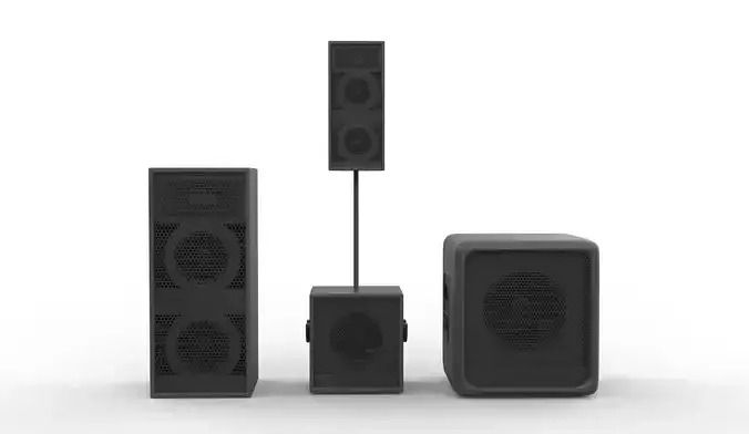 sound box 3D model