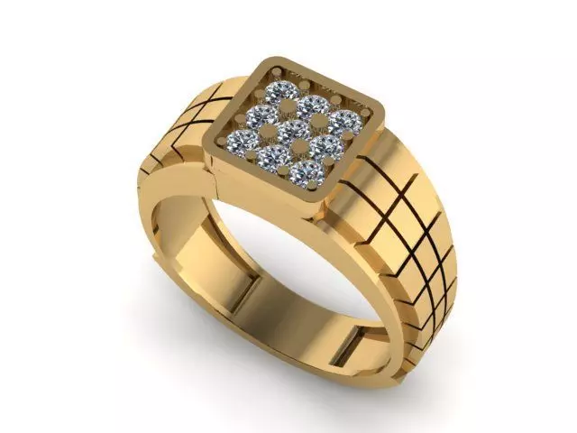 man ring free download Free 3D print model