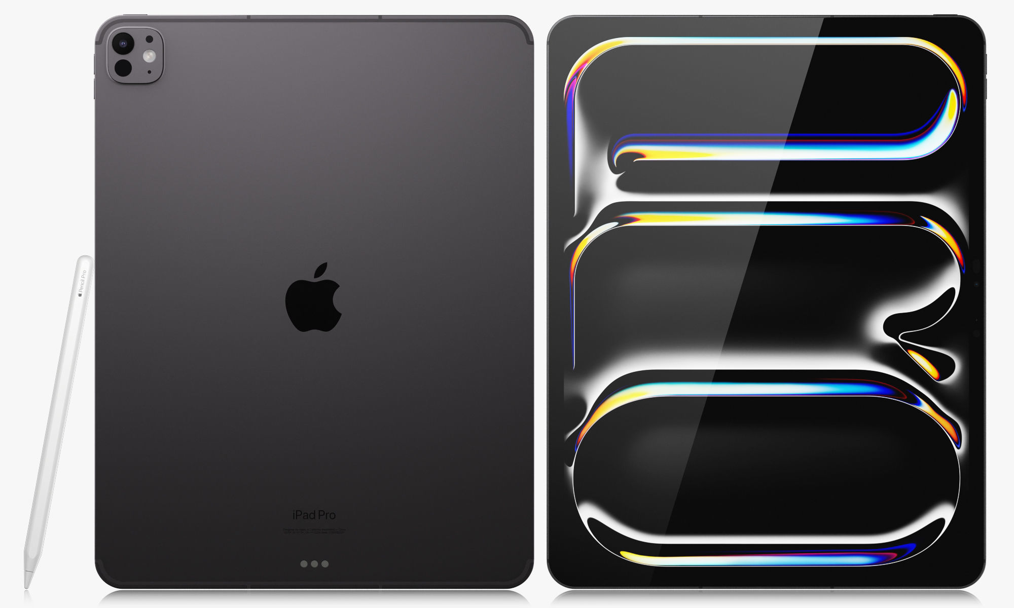 Apple iPad Pro M4 13-inch All Colors 3D model | CGTrader