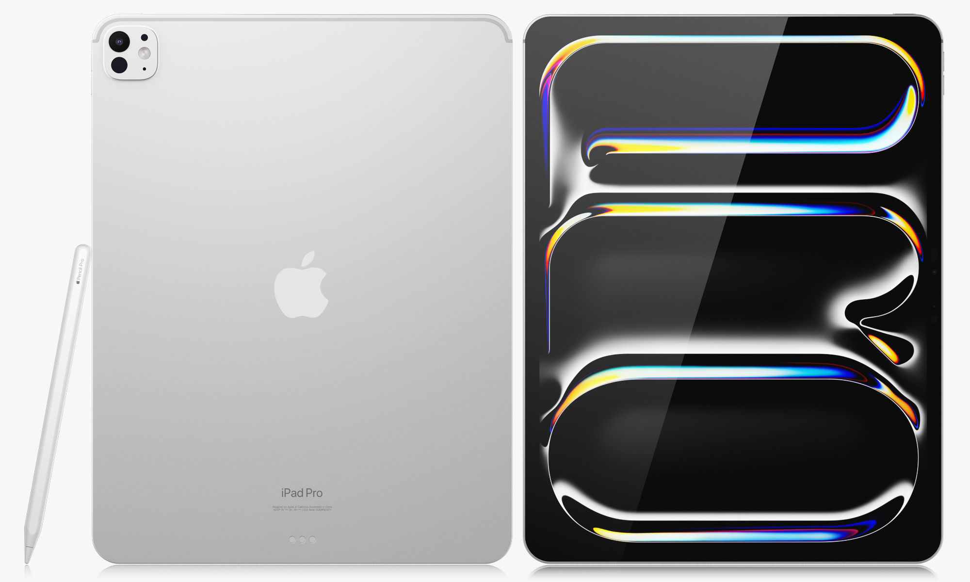 Apple iPad Pro M4 13-inch All Colors 3D model | CGTrader