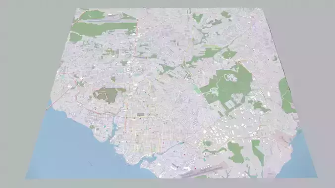 Cityscape Manaus Brazil