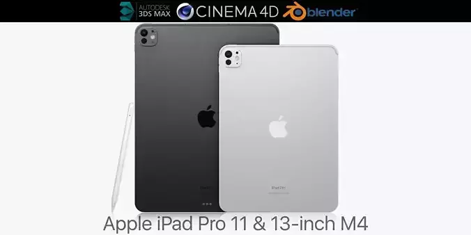 Apple iPad Pro M4 11 and 13-inch All Colors