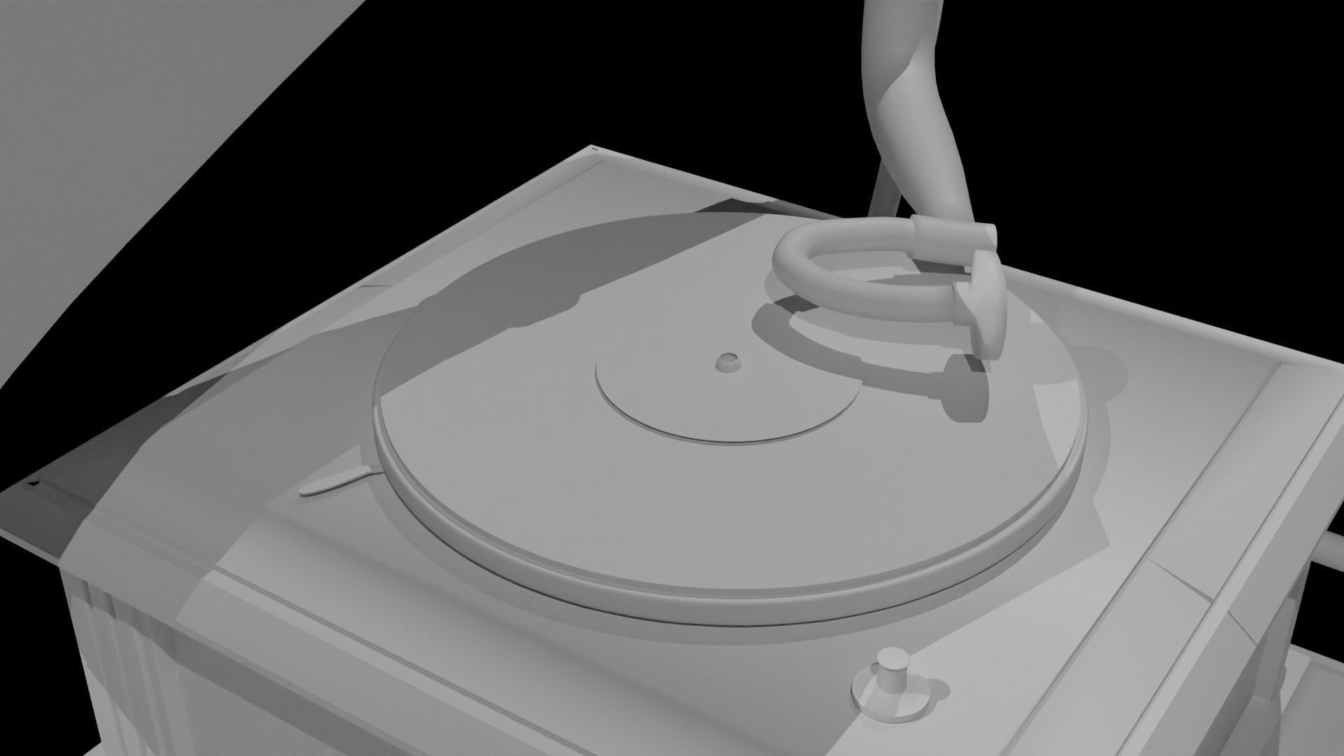 Victrola 3D model_9