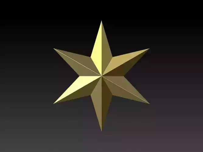 Stella Star 6 pt  Jewelry Finding Earrings Charms Bracelet