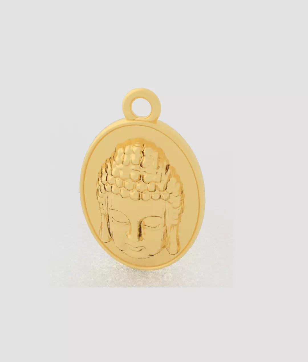 Buddha pendant and signet ring 6 sizes 3D print model
