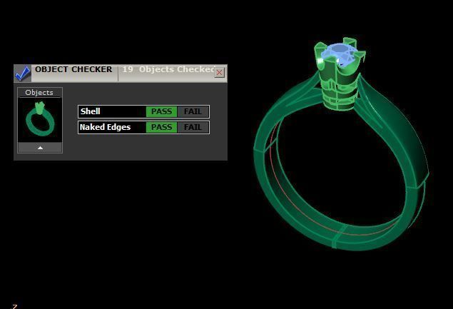 solitair ring 3D print model_17