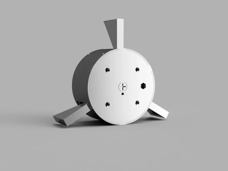 CNC Lathe Backstop 3D print model_0