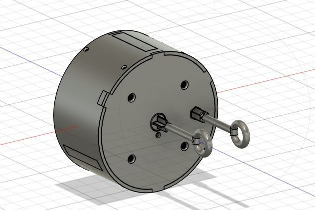 CNC Lathe Backstop 3D print model_5