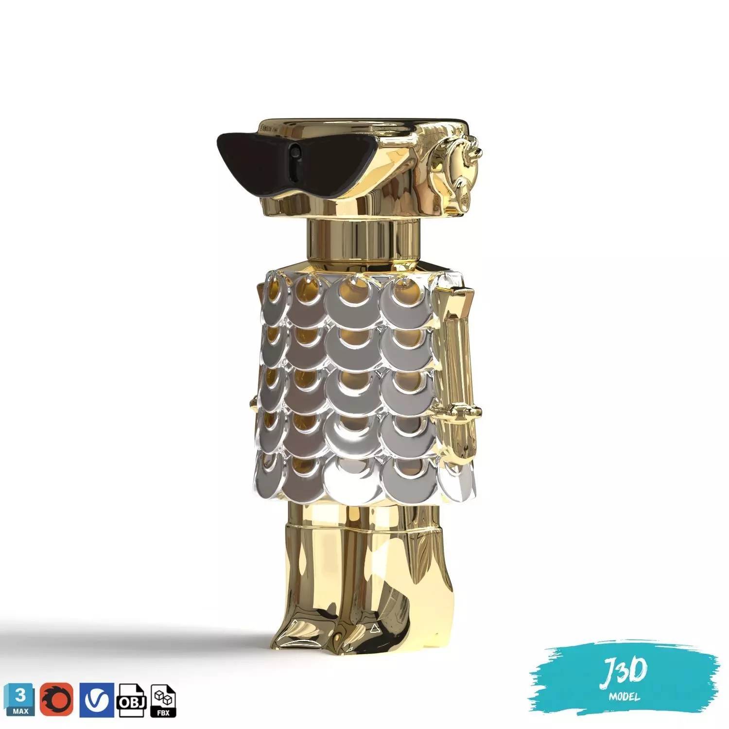 PACO RABANNE FAME 3D model_0