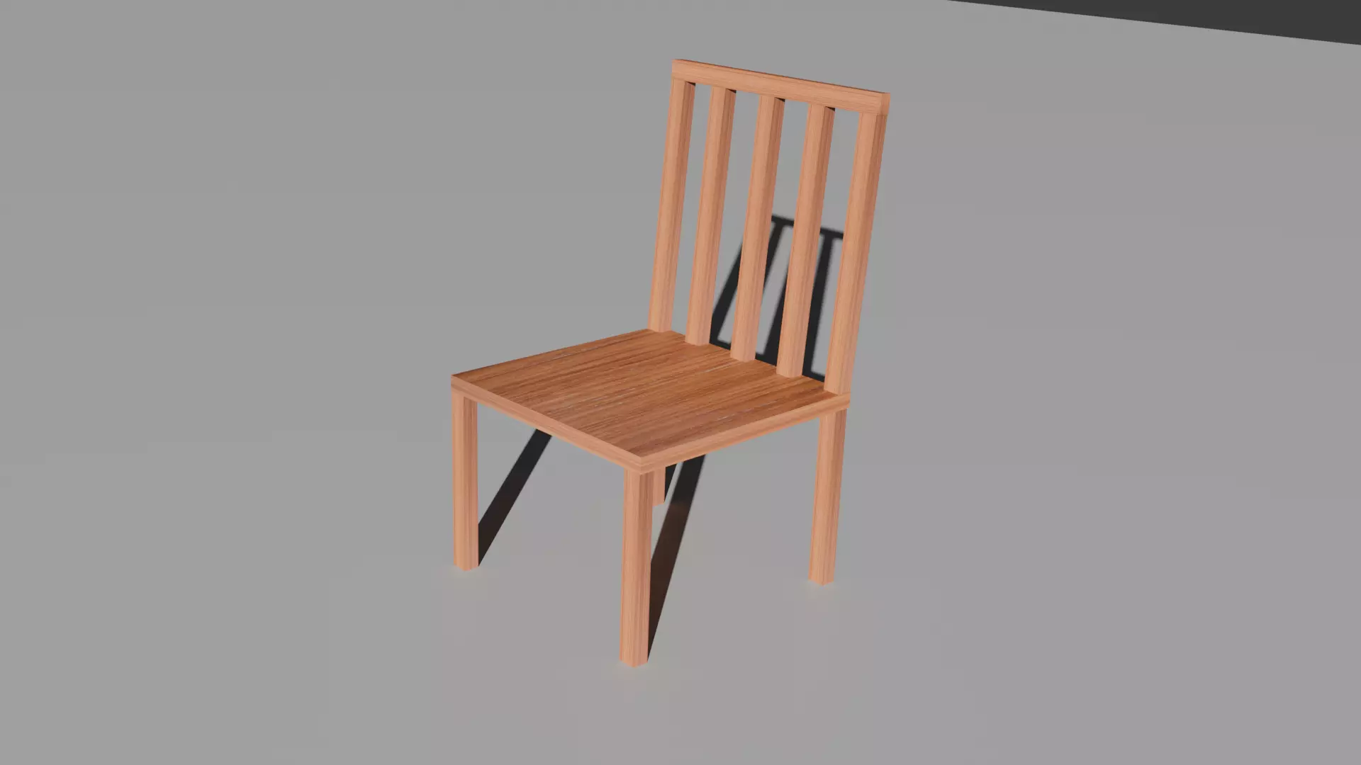 Very Basic Chair Free low-poly 3D model