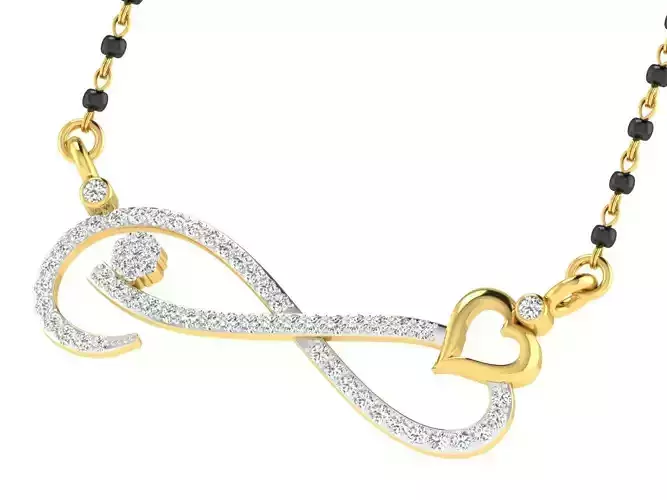 Diamond locket set for Women