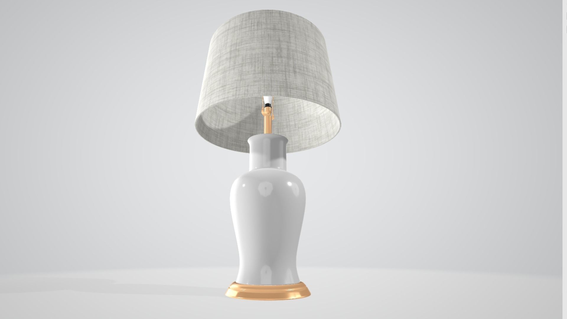 Table Lamp  3D model_9