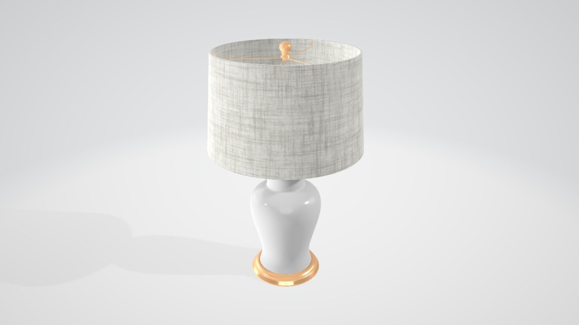 Table Lamp  3D model_11